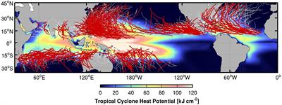 Ocean Observations in Support of Studies and Forecasts of Tropical and Extratropical Cyclones